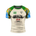 Crest of Brazil Rash Guard