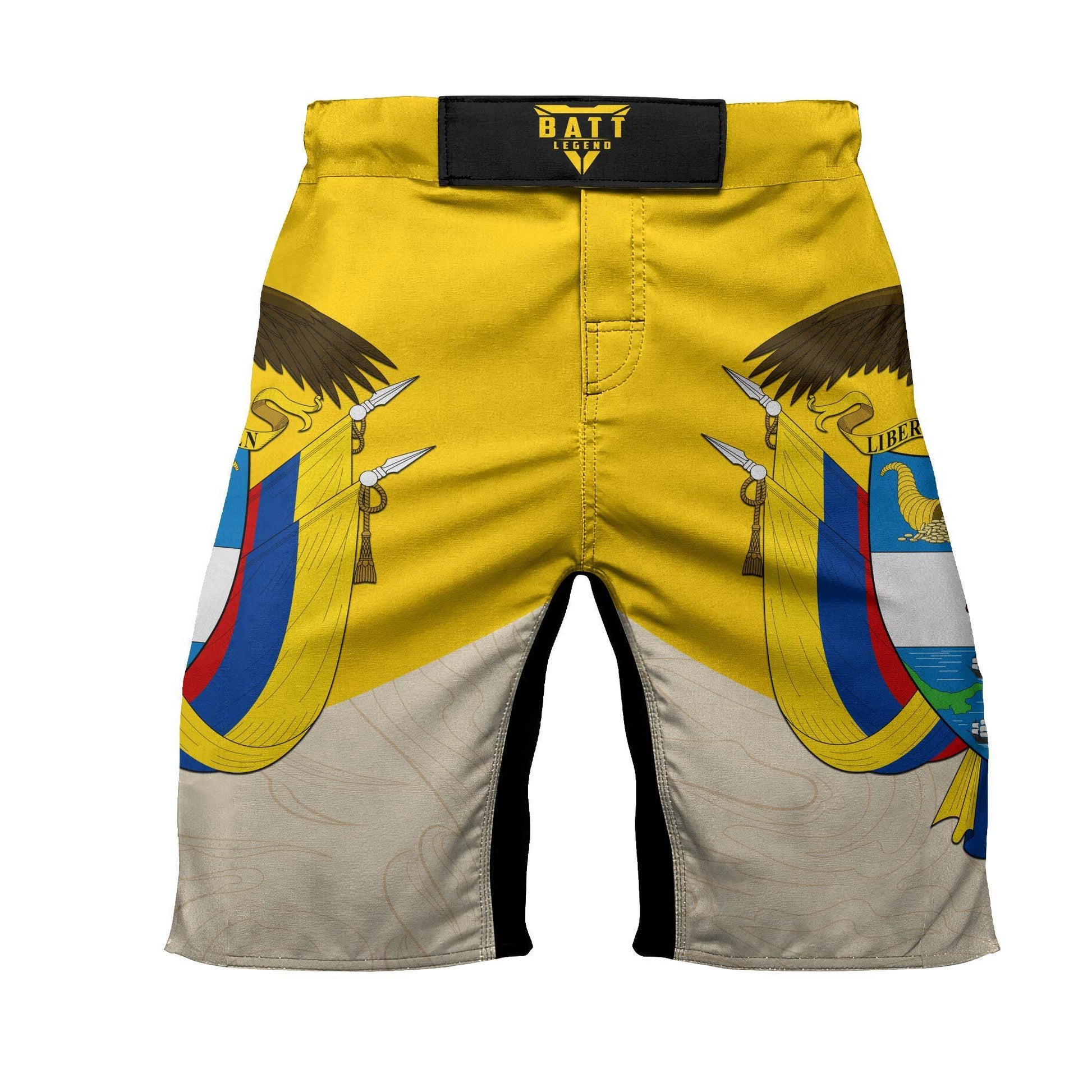 Crest of Colombia Fight Shorts