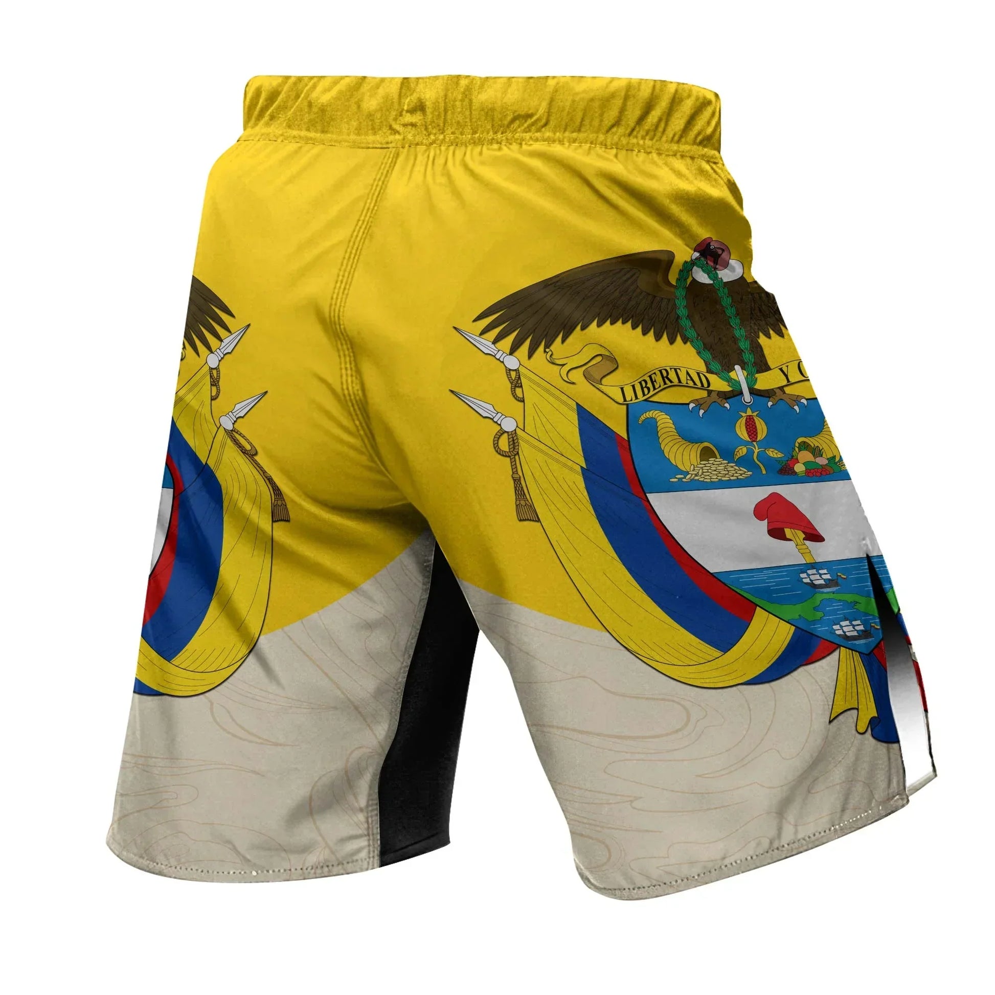 Crest of Colombia Fight Shorts
