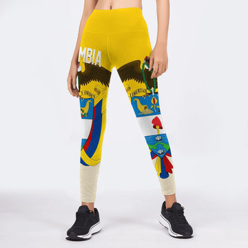 Crest of Colombia Leggings