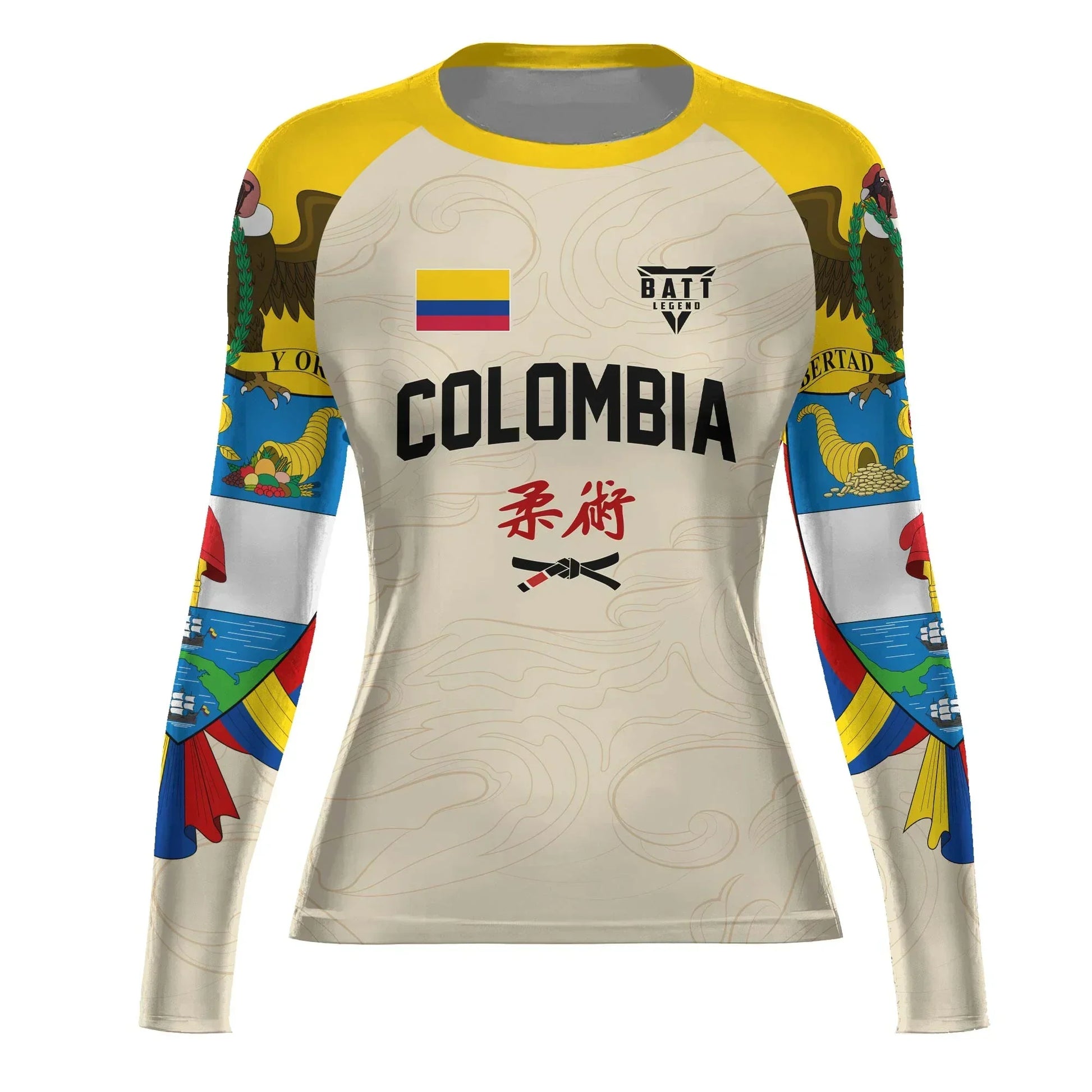 Crest of Colombia Rash Guard