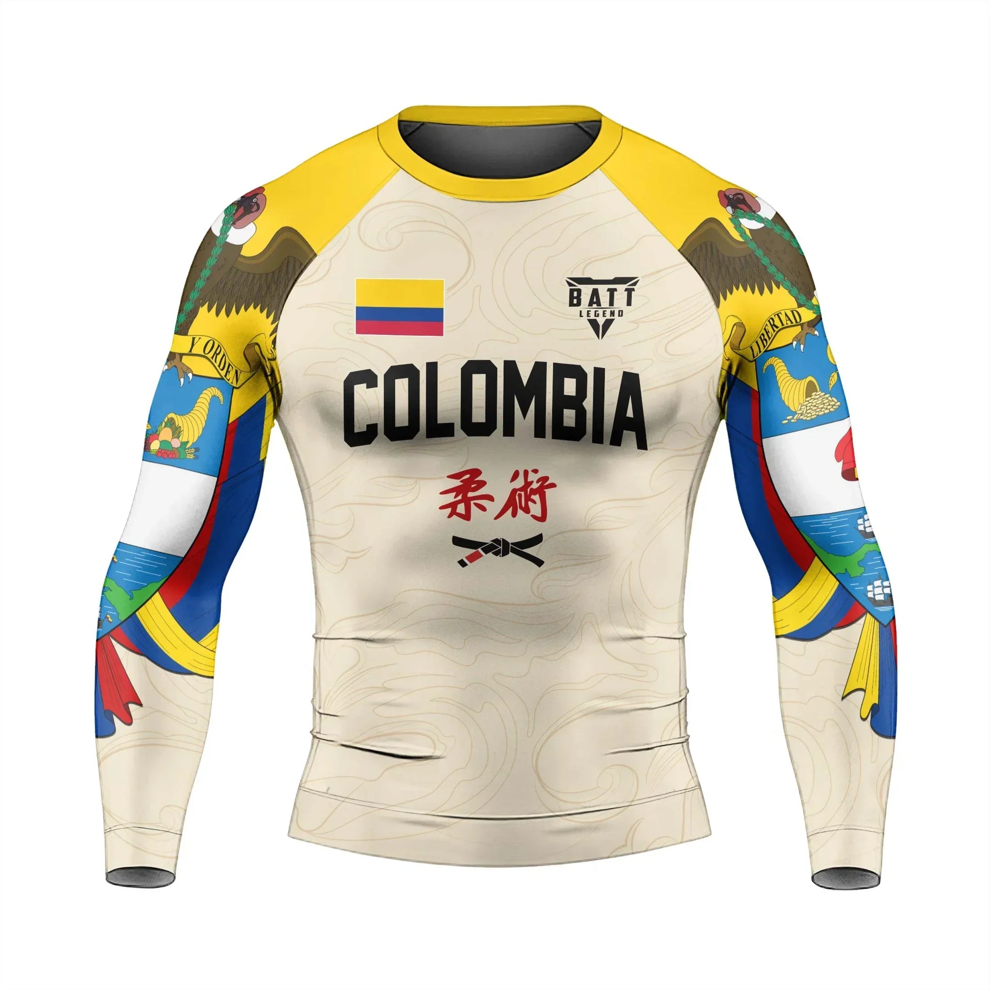 Crest of Colombia Rash Guard