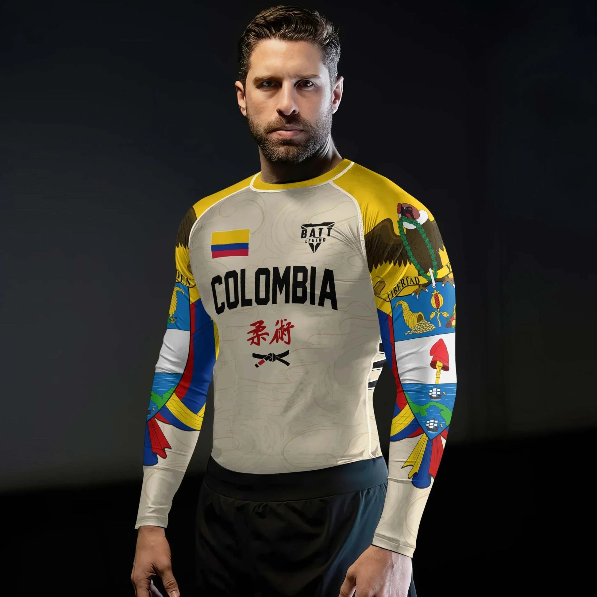 Crest of Colombia Rash Guard
