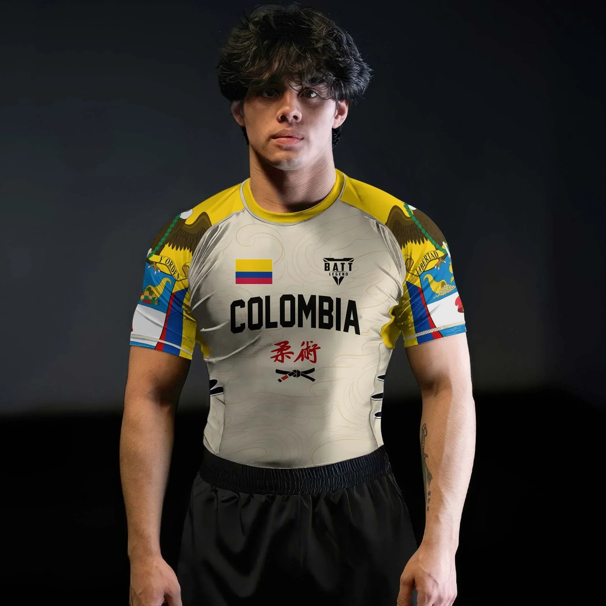 Crest of Colombia Rash Guard