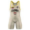 Crest of Colombia Wrestling Singlet