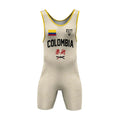 Crest of Colombia Wrestling Singlet