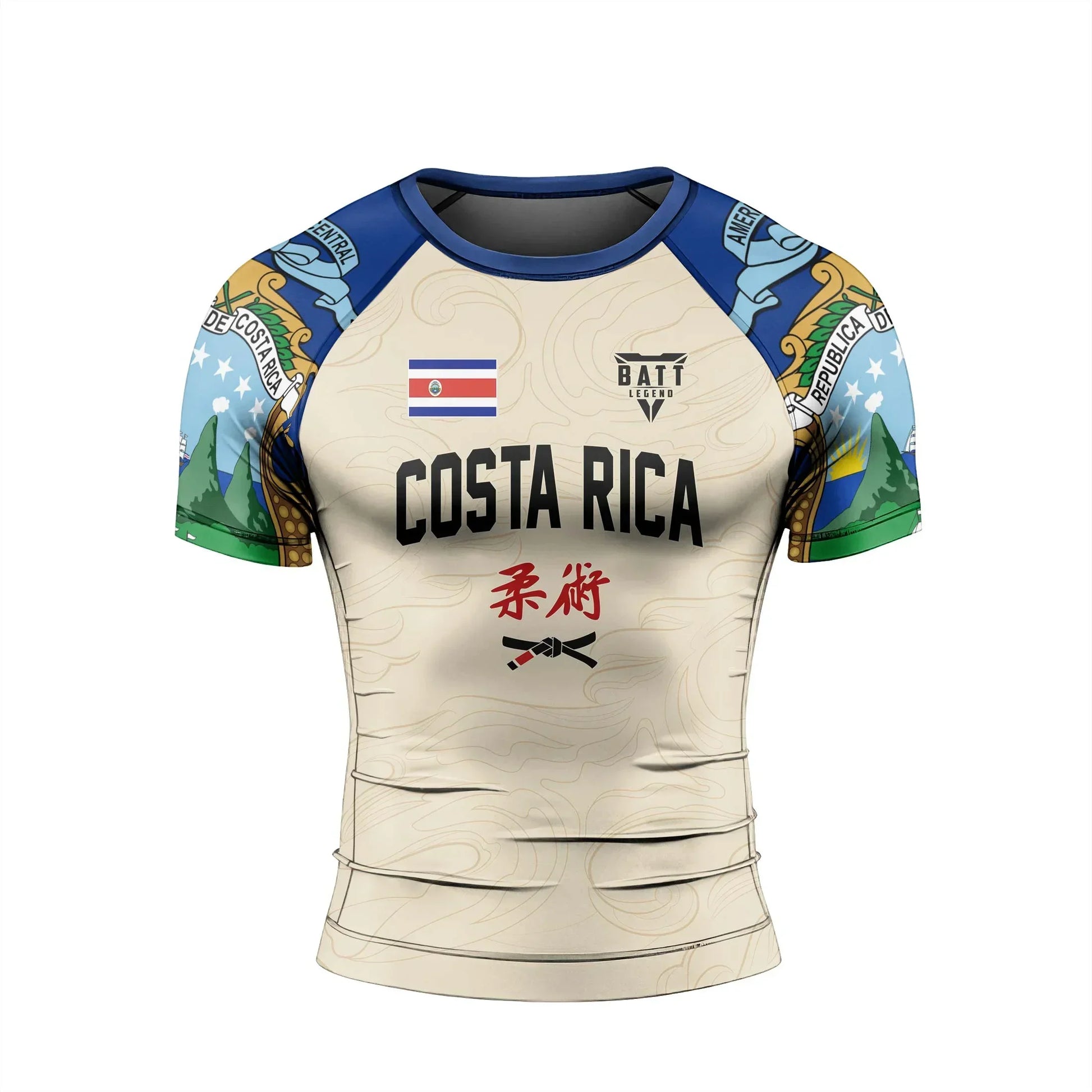 Crest of Costa Rica Rash Guard
