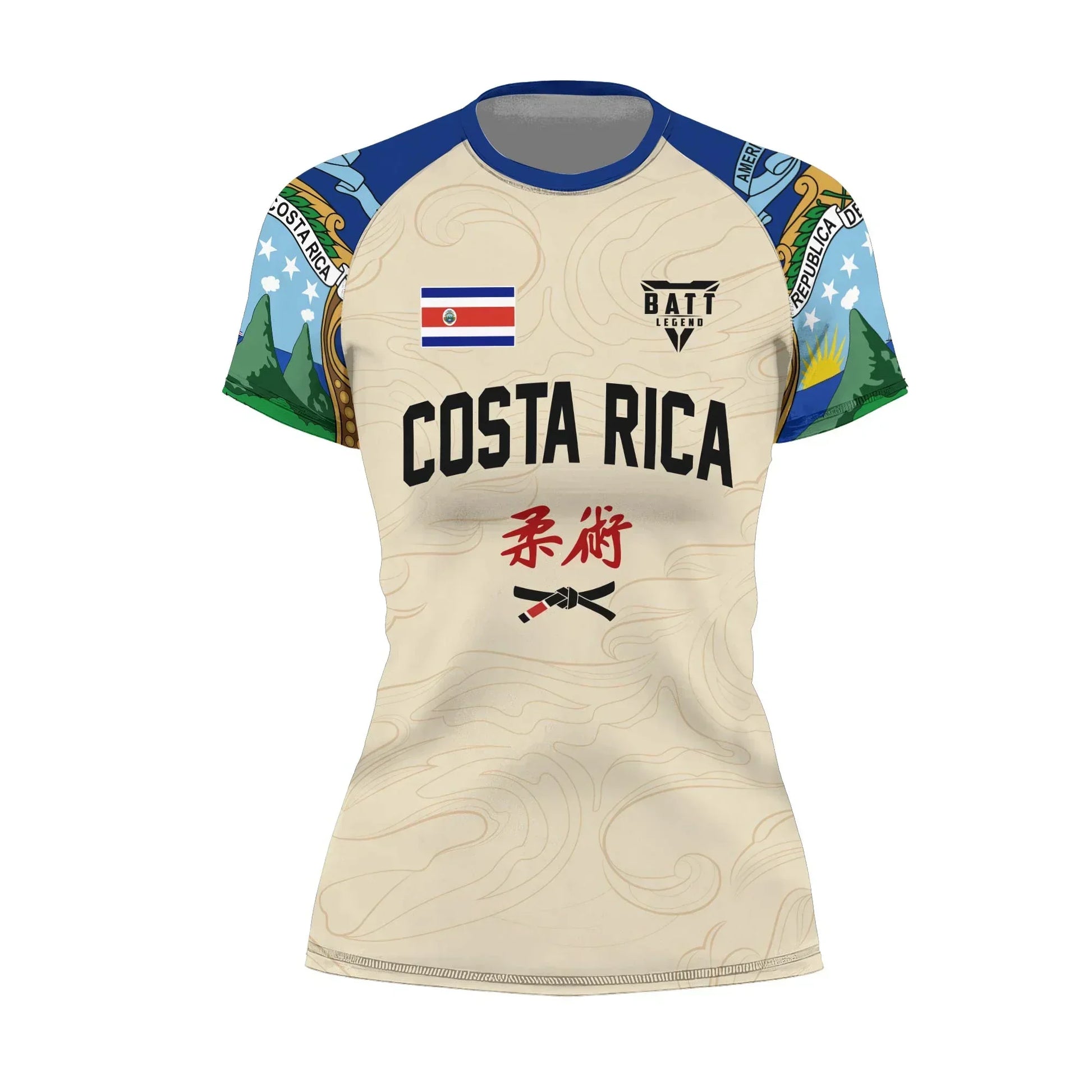Crest of Costa Rica Rash Guard