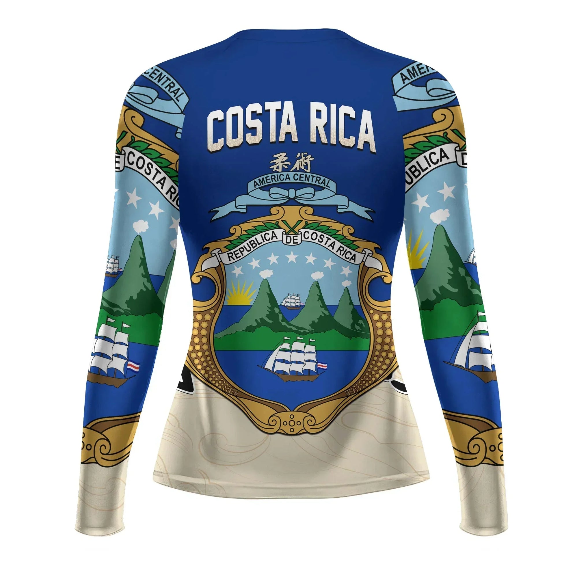Crest of Costa Rica Rash Guard