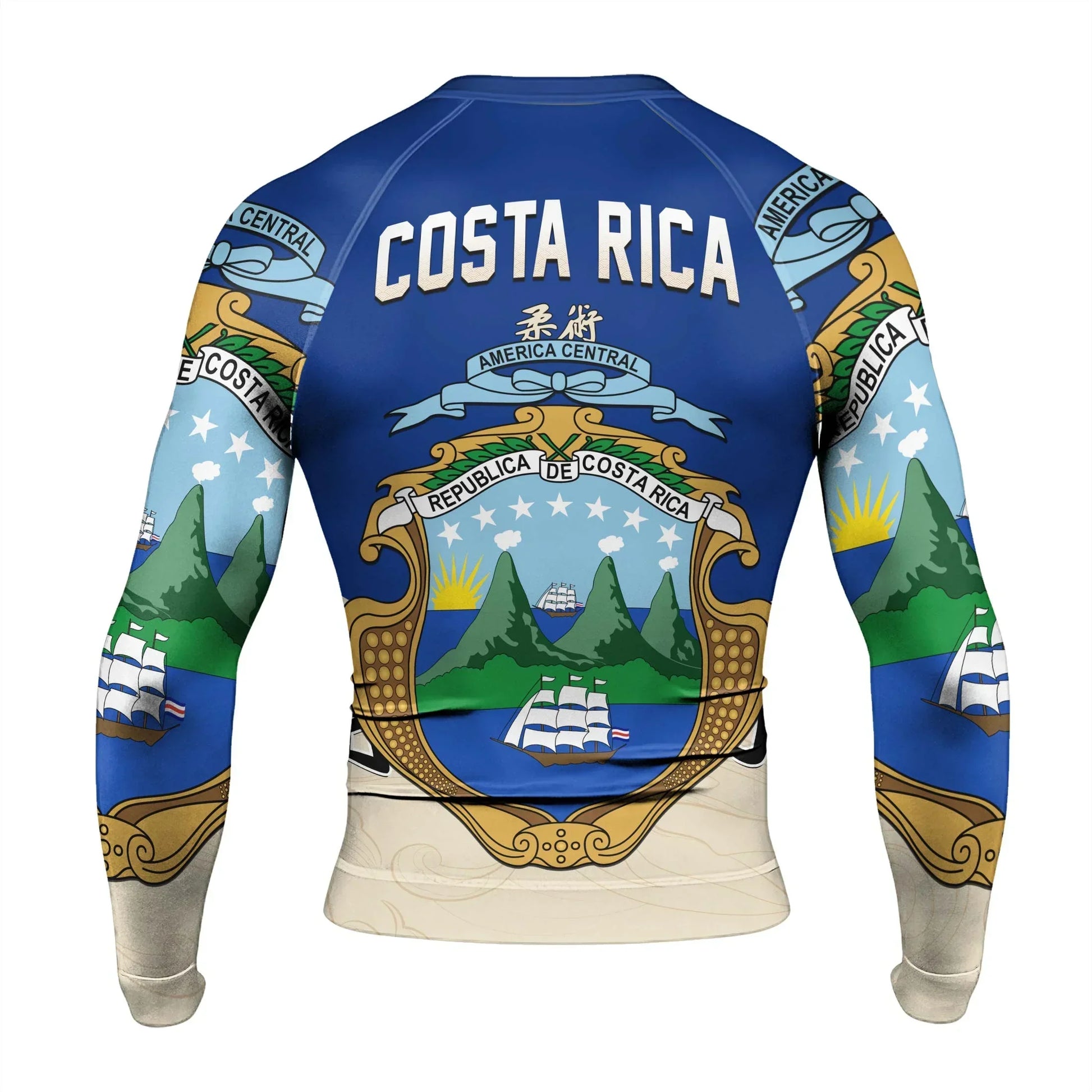 Crest of Costa Rica Rash Guard