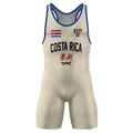 Crest of Costa Rica Wrestling Singlet