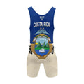 Crest of Costa Rica Wrestling Singlet