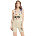 Crest of Costa Rica Wrestling Singlet