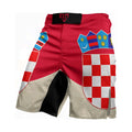 Crest of Croatia Fight Shorts