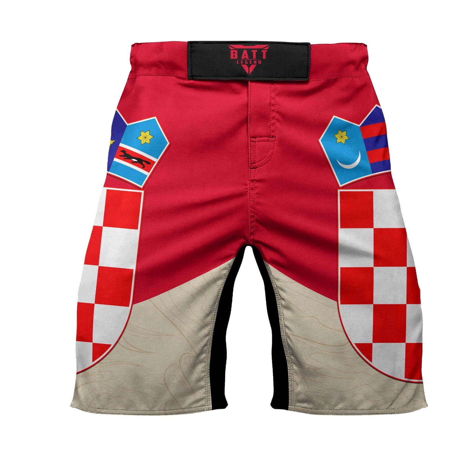 Crest of Croatia Fight Shorts