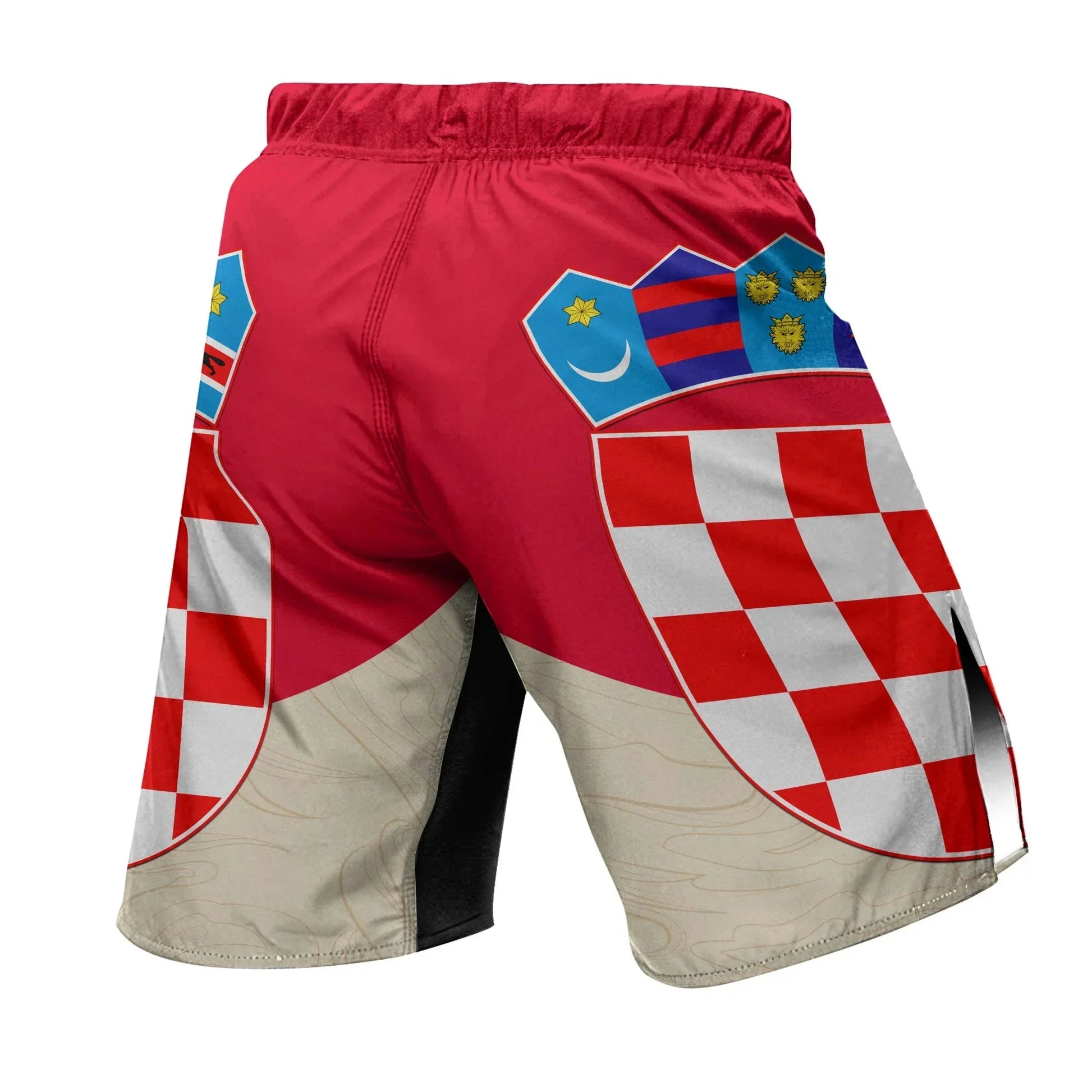 Crest of Croatia Fight Shorts