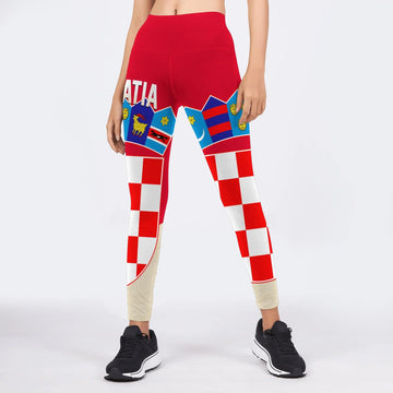 Crest of Croatia Leggings