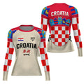 Crest of Croatia Rash Guard
