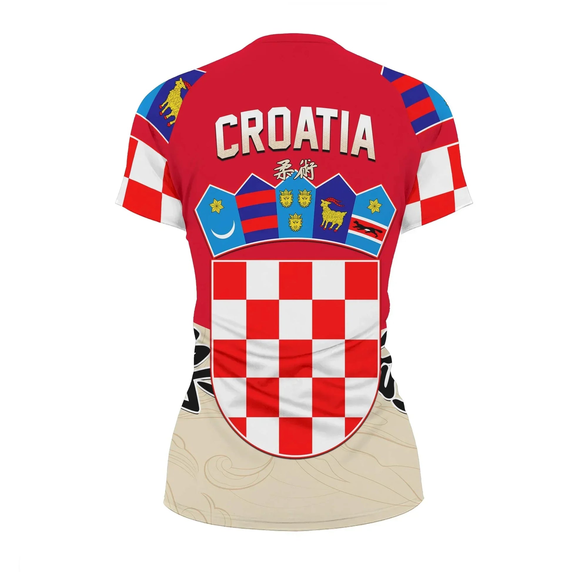 Crest of Croatia Rash Guard