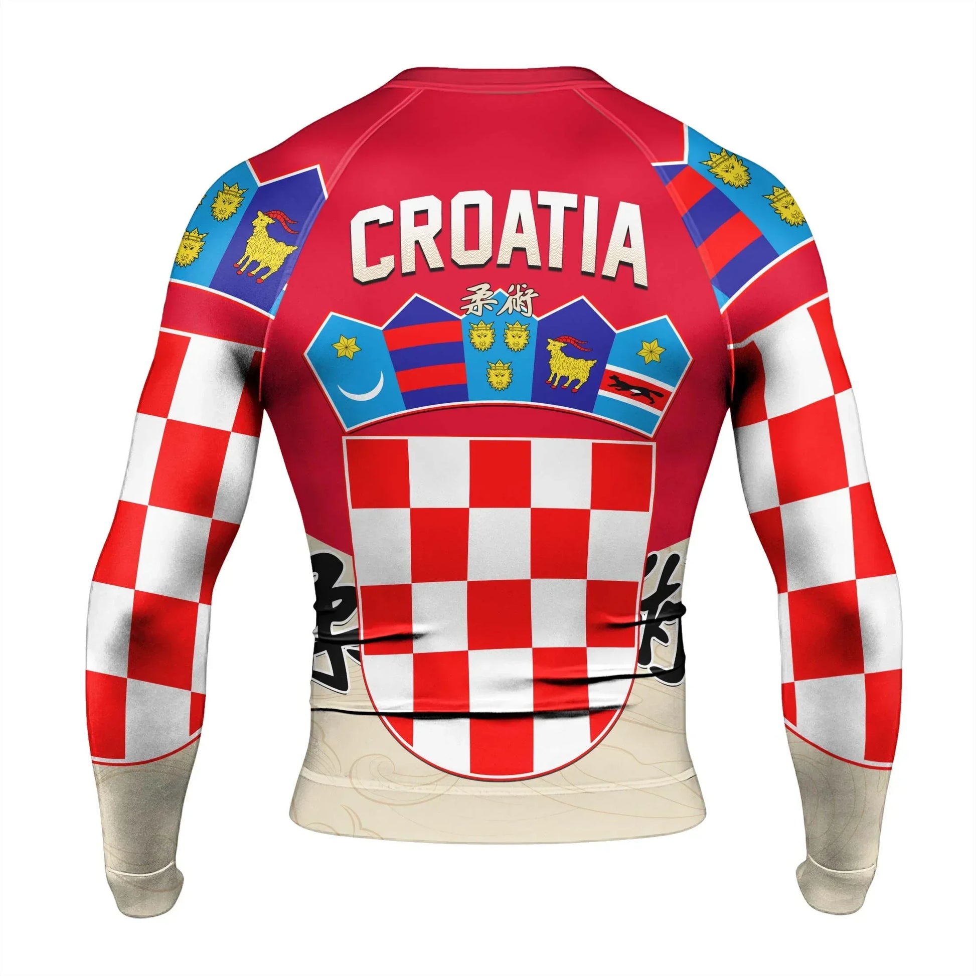 Crest of Croatia Rash Guard