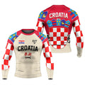 Crest of Croatia Rash Guard