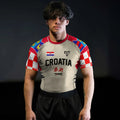 Crest of Croatia Rash Guard