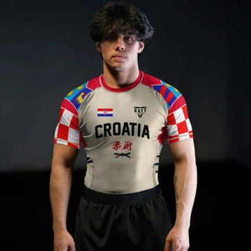 Crest of Croatia Rash Guard