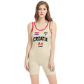 Crest of Croatia Wrestling Singlet