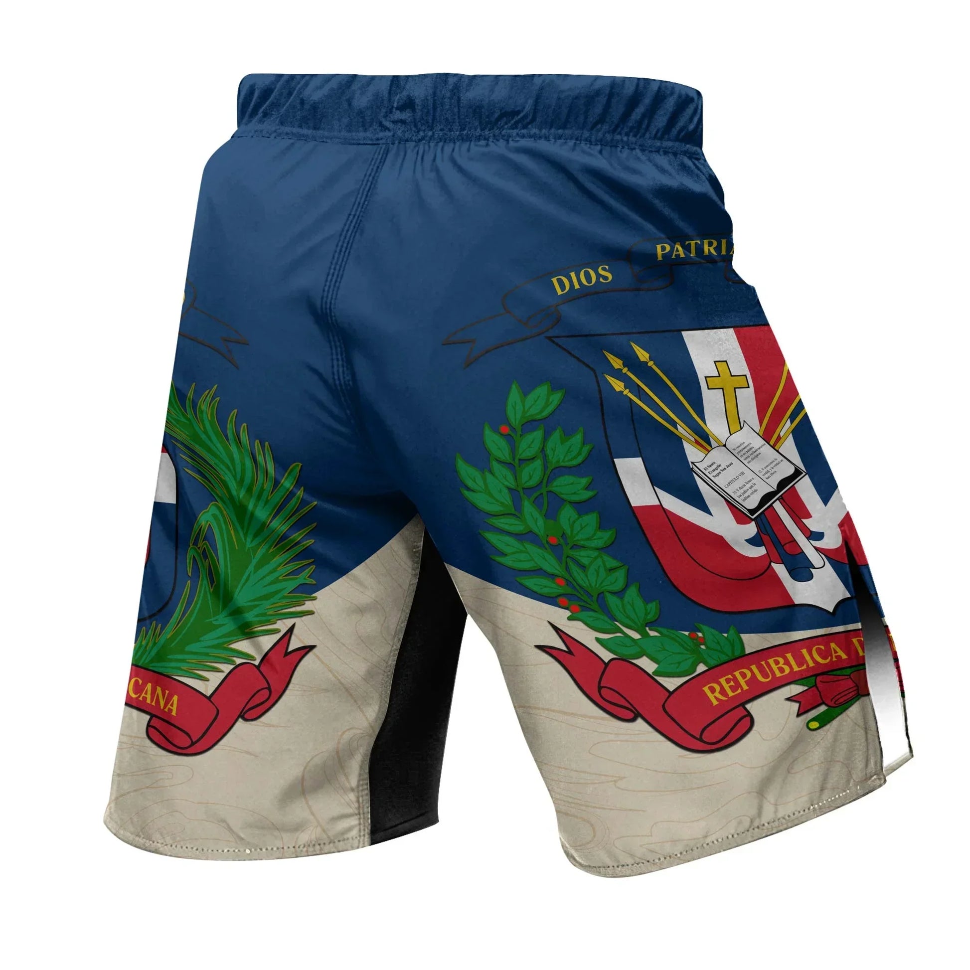 Crest of Dominican Republic Fight Shorts