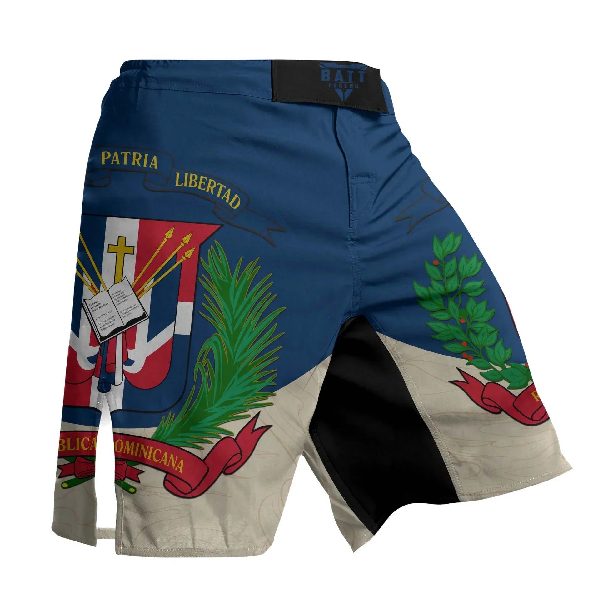 Crest of Dominican Republic Fight Shorts