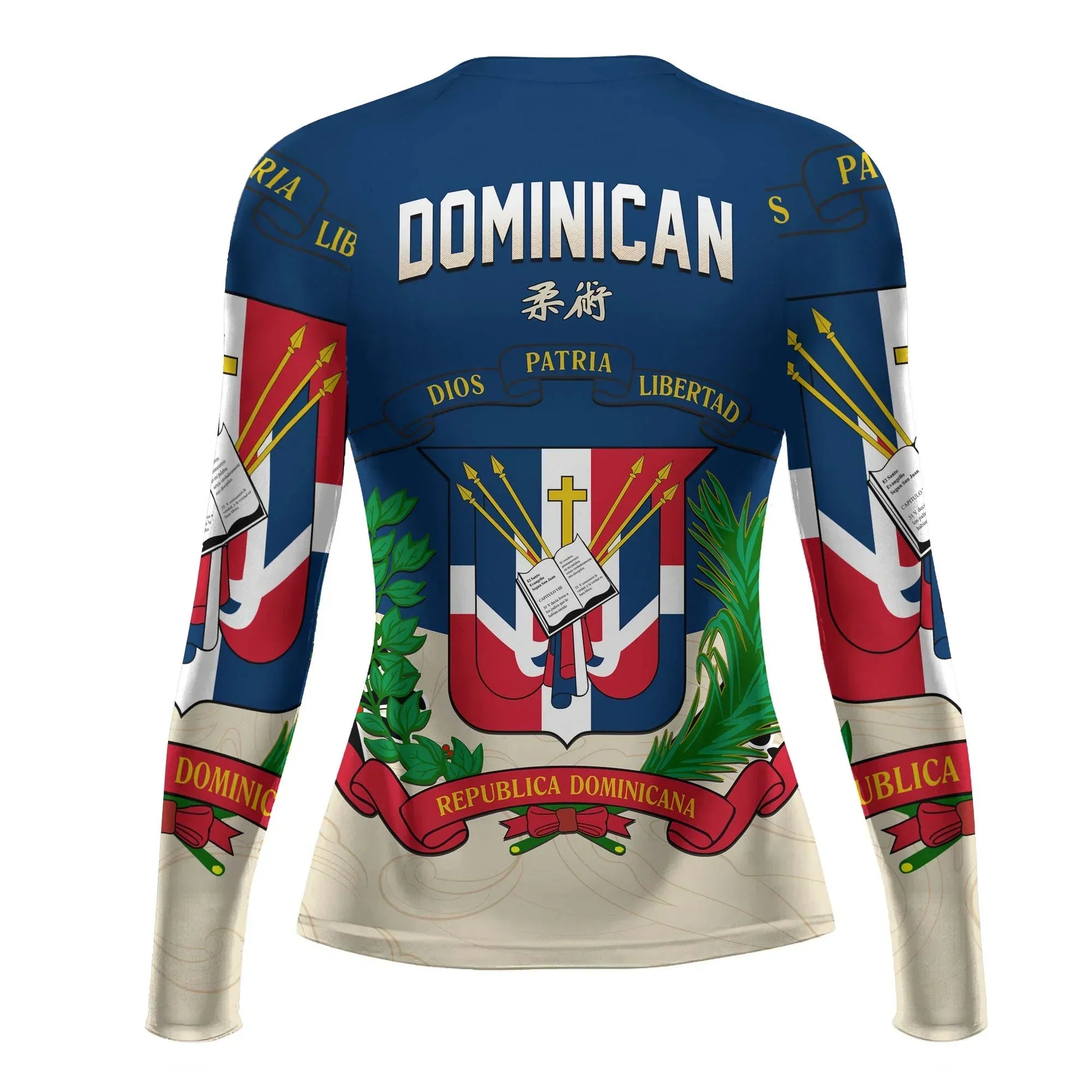 Crest of Dominican Republic Rash Guard