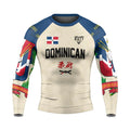 Crest of Dominican Republic Rash Guard
