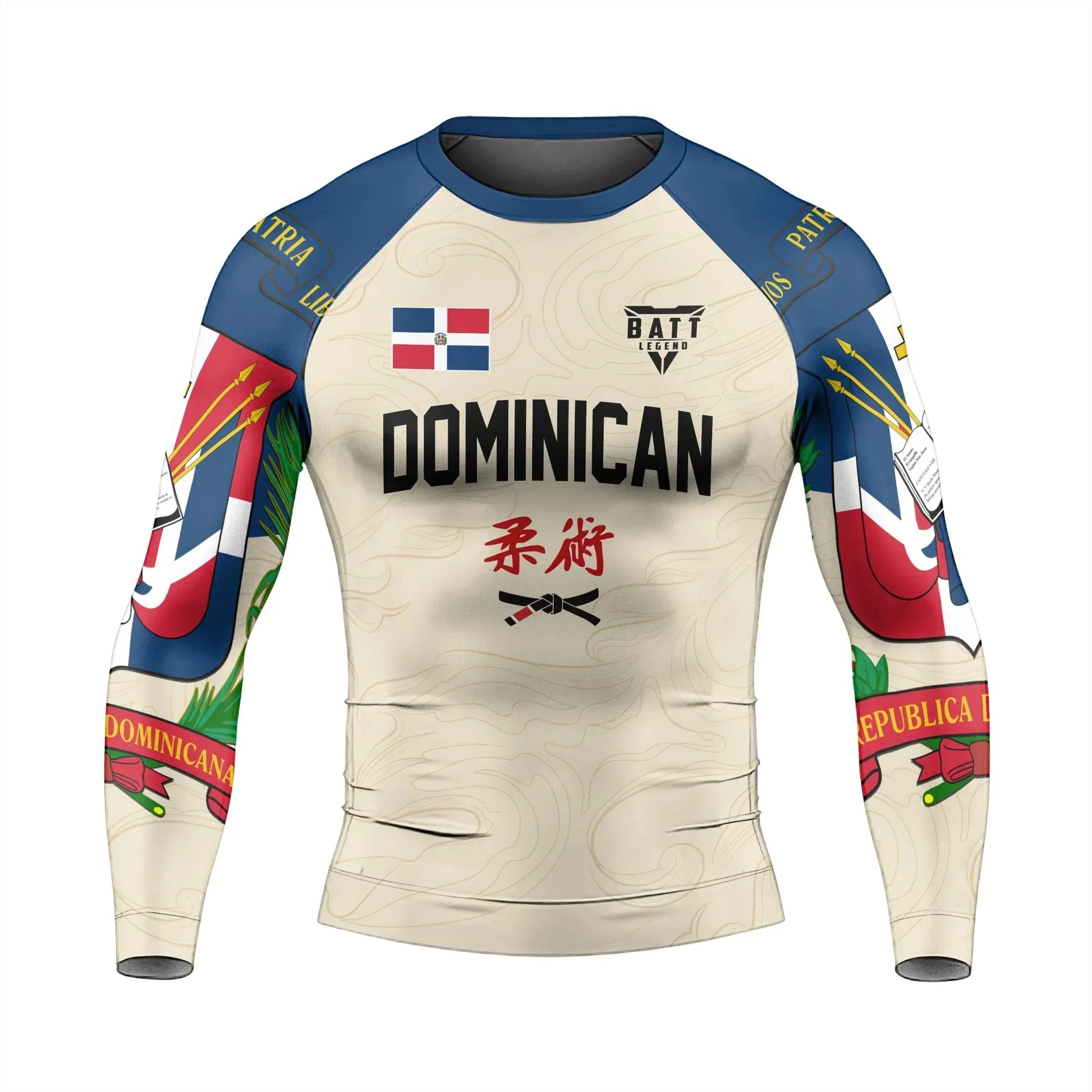 Crest of Dominican Republic Rash Guard
