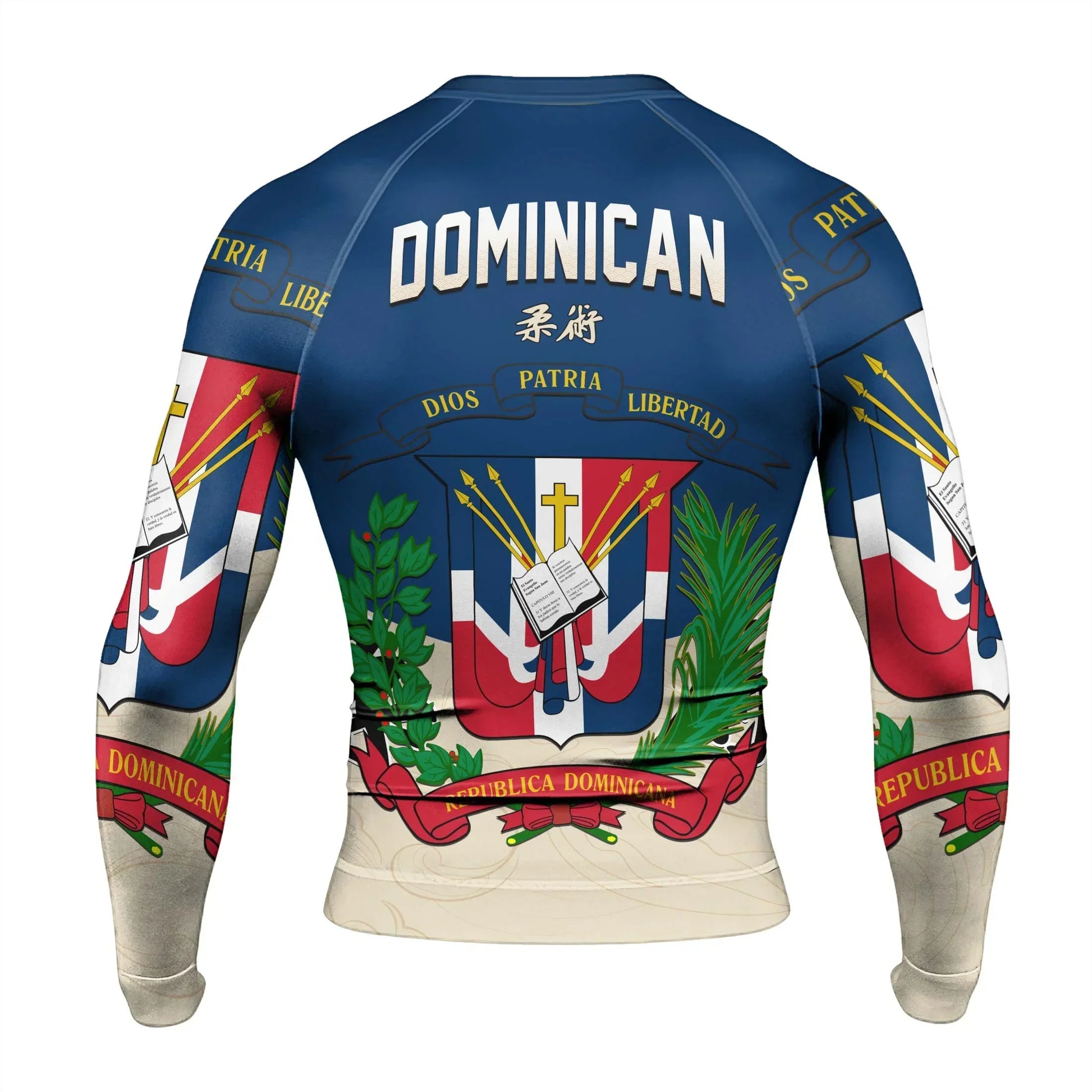 Crest of Dominican Republic Rash Guard