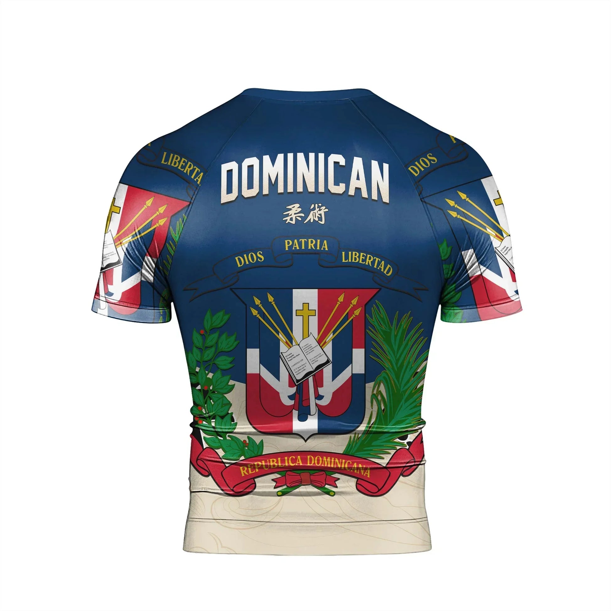 Crest of Dominican Republic Rash Guard