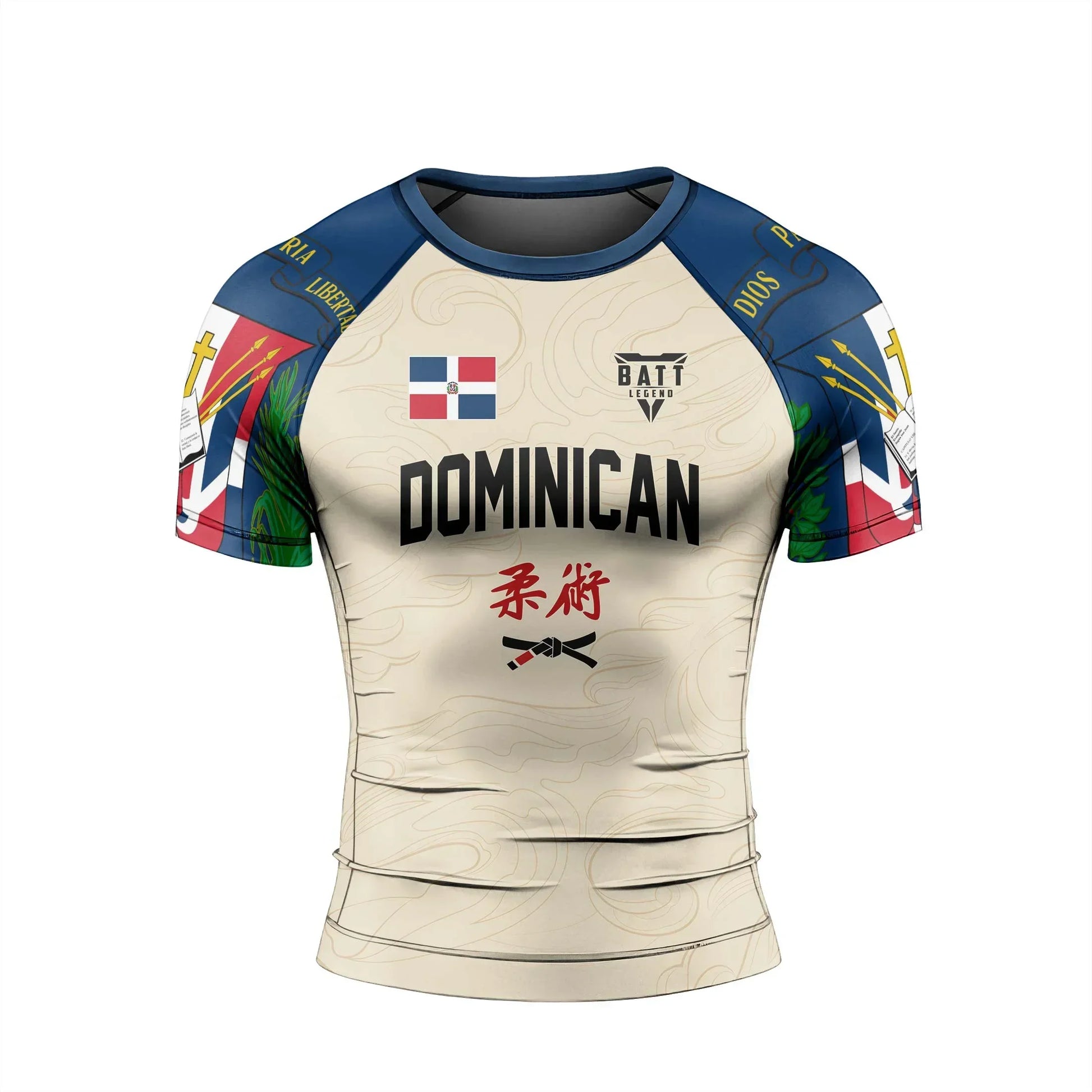Crest of Dominican Republic Rash Guard