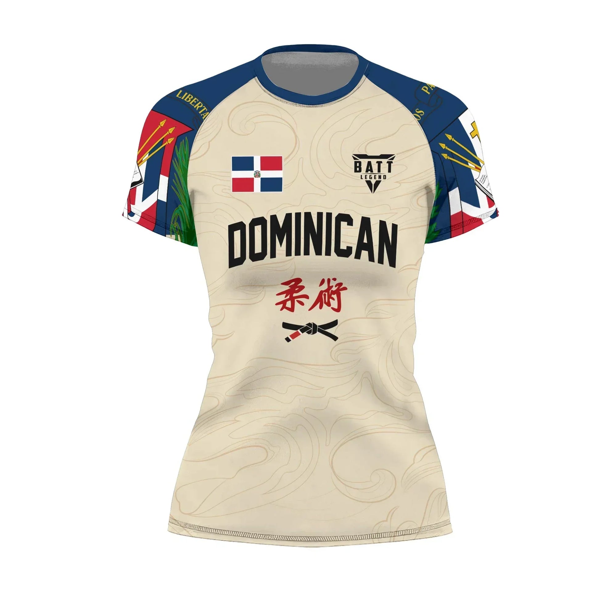 Crest of Dominican Republic Rash Guard