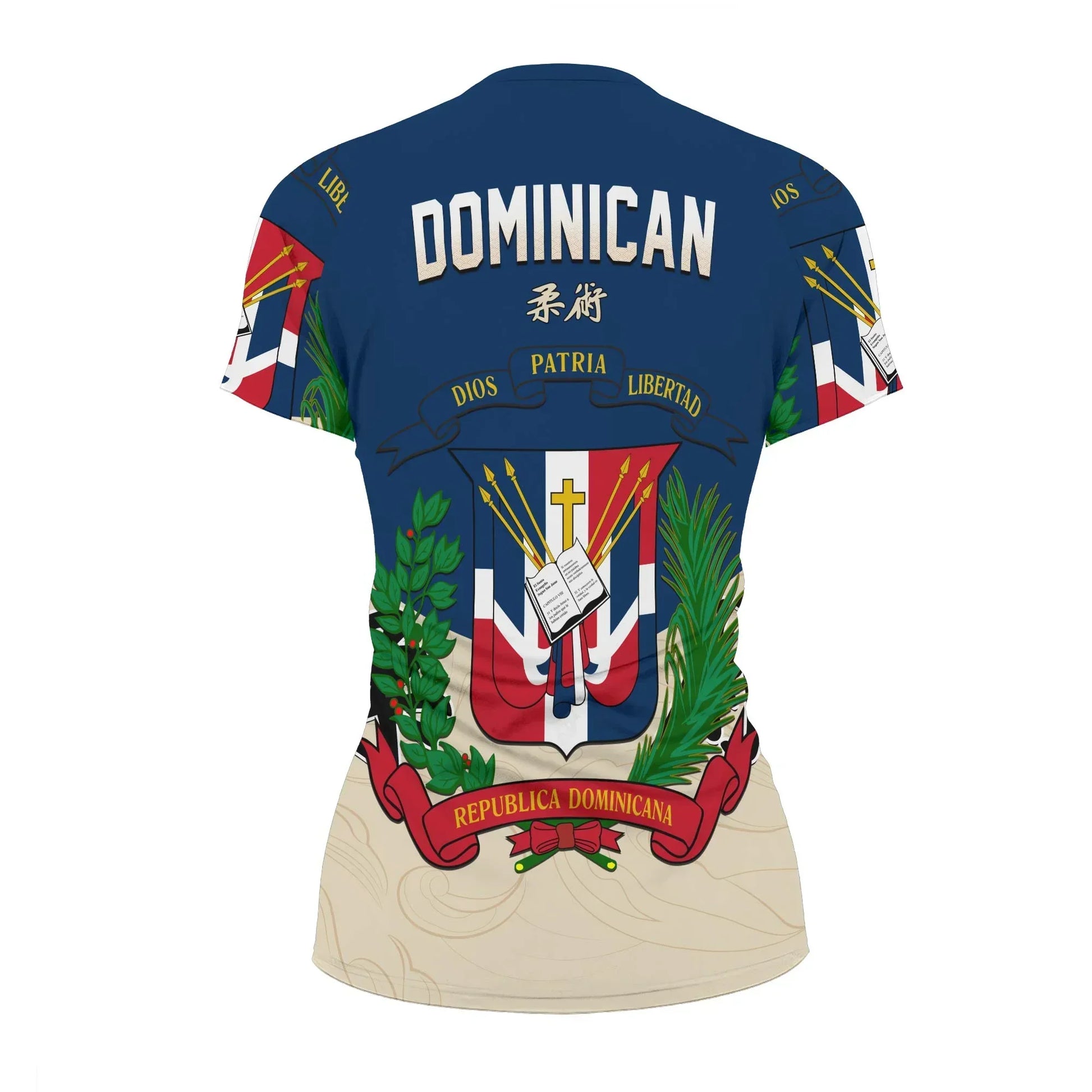 Crest of Dominican Republic Rash Guard