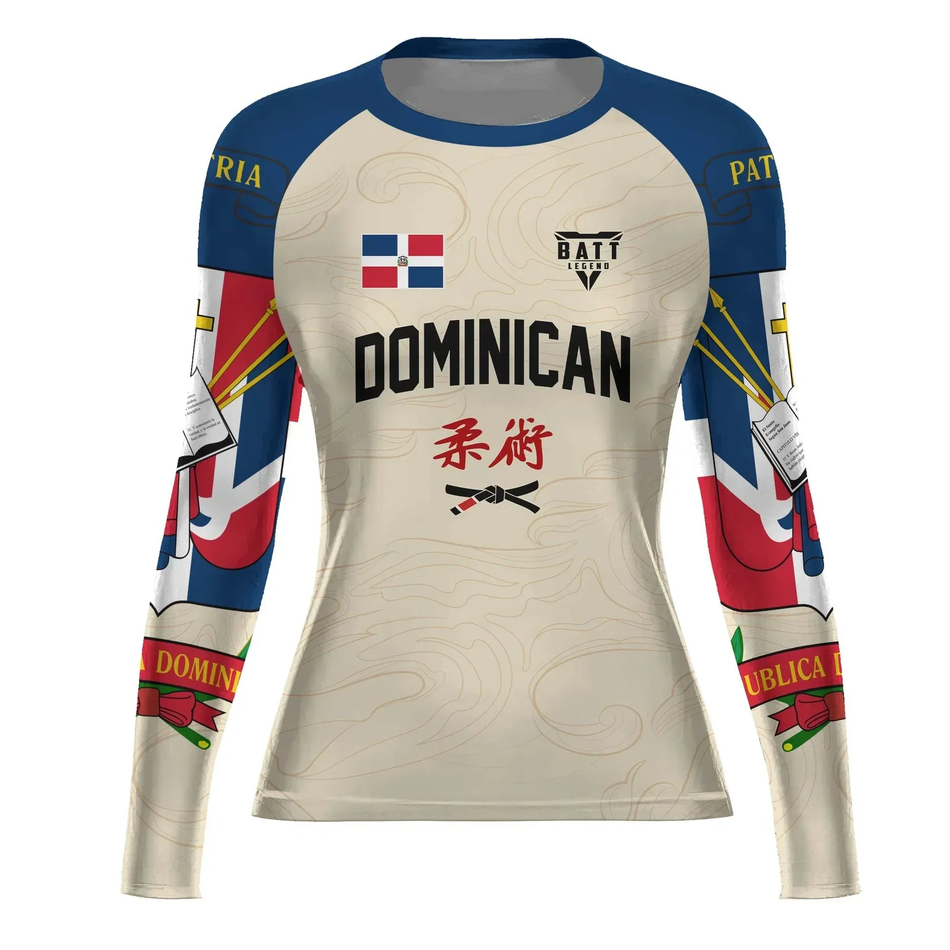 Crest of Dominican Republic Rash Guard