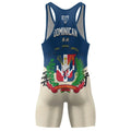 Crest of Dominican Republic Wrestling Singlet