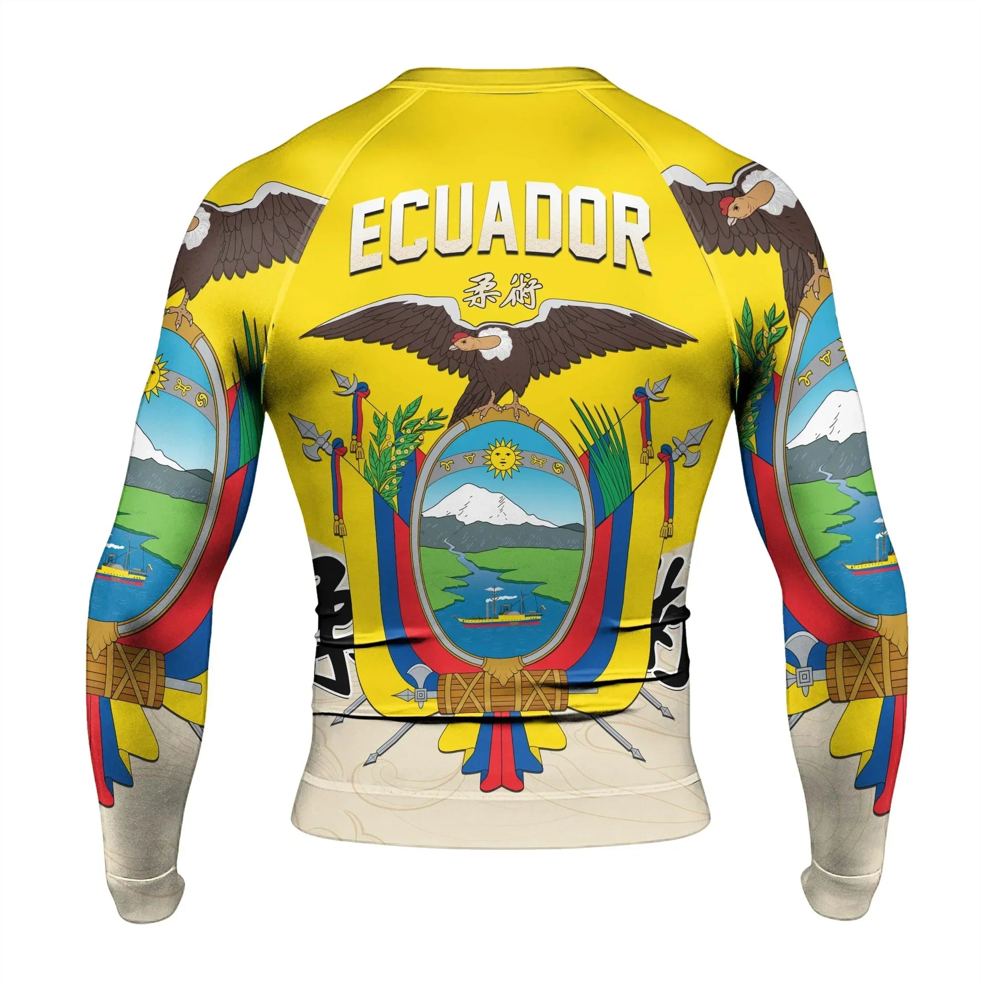 Crest of Ecuador Rash Guard