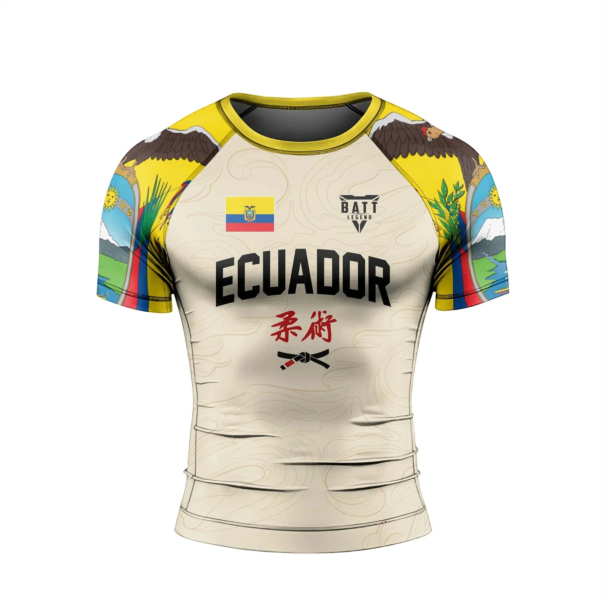 Crest of Ecuador Rash Guard
