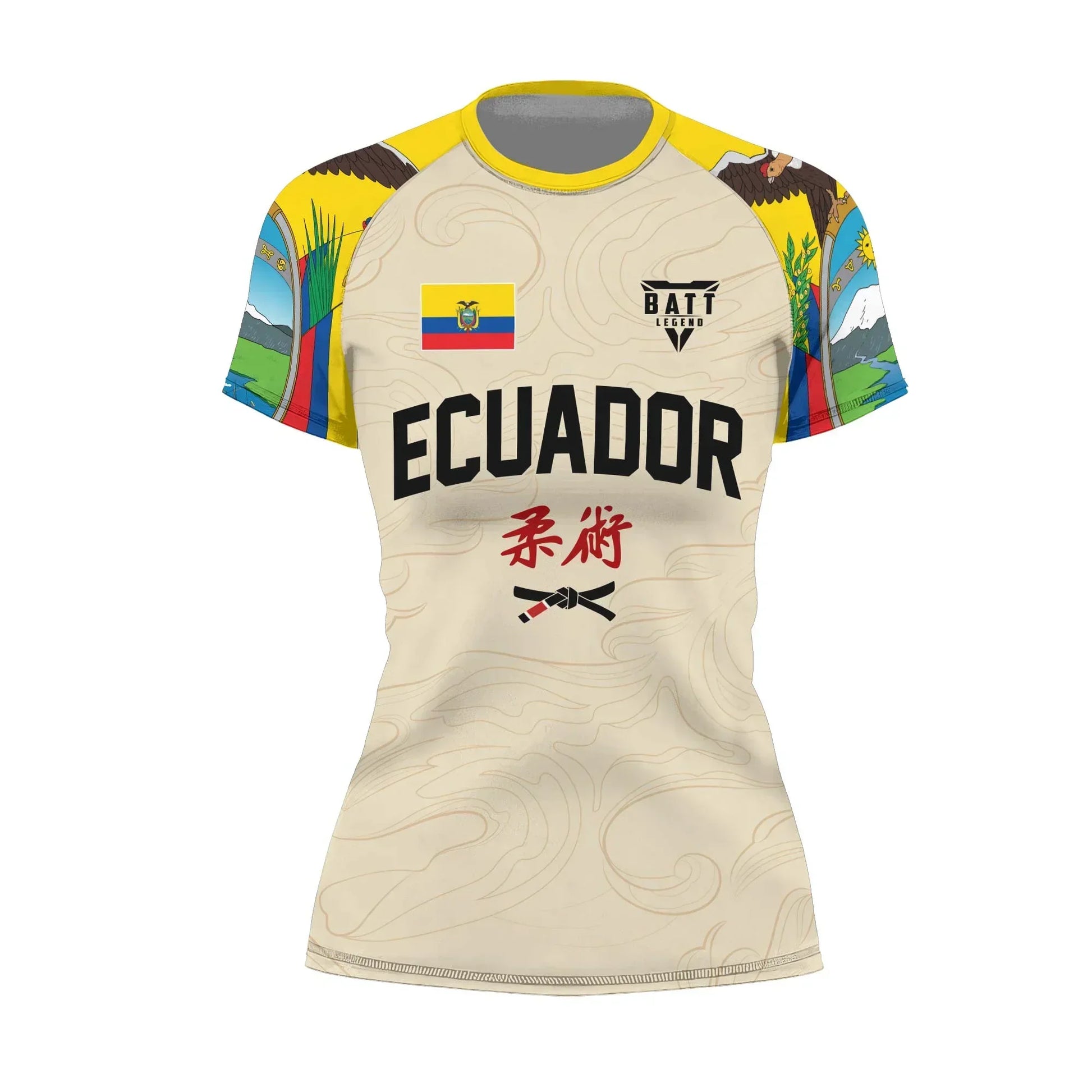 Crest of Ecuador Rash Guard
