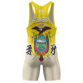 Crest of Ecuador Wrestling Singlet