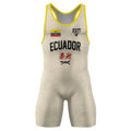 Crest of Ecuador Wrestling Singlet