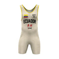 Crest of Ecuador Wrestling Singlet