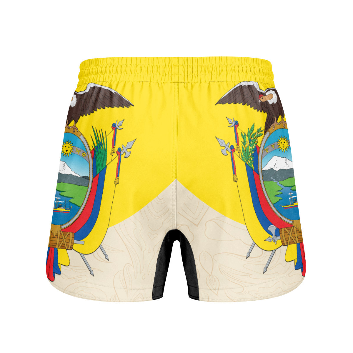 Crest of Ecuador Grappling Shorts