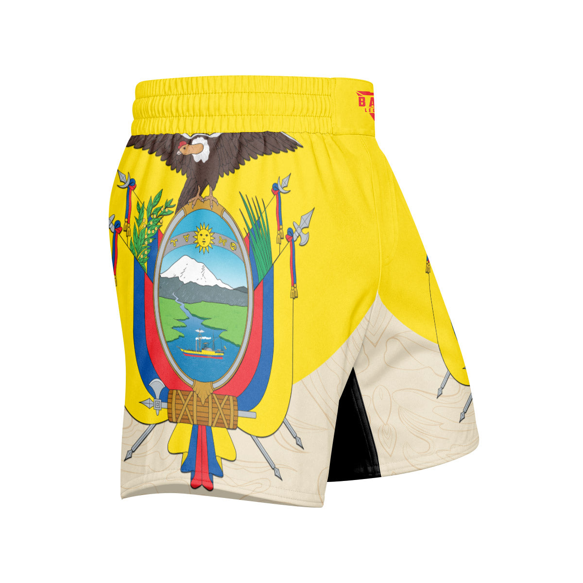 Crest of Ecuador Grappling Shorts