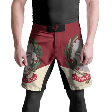 Crest of Italia Fight Shorts