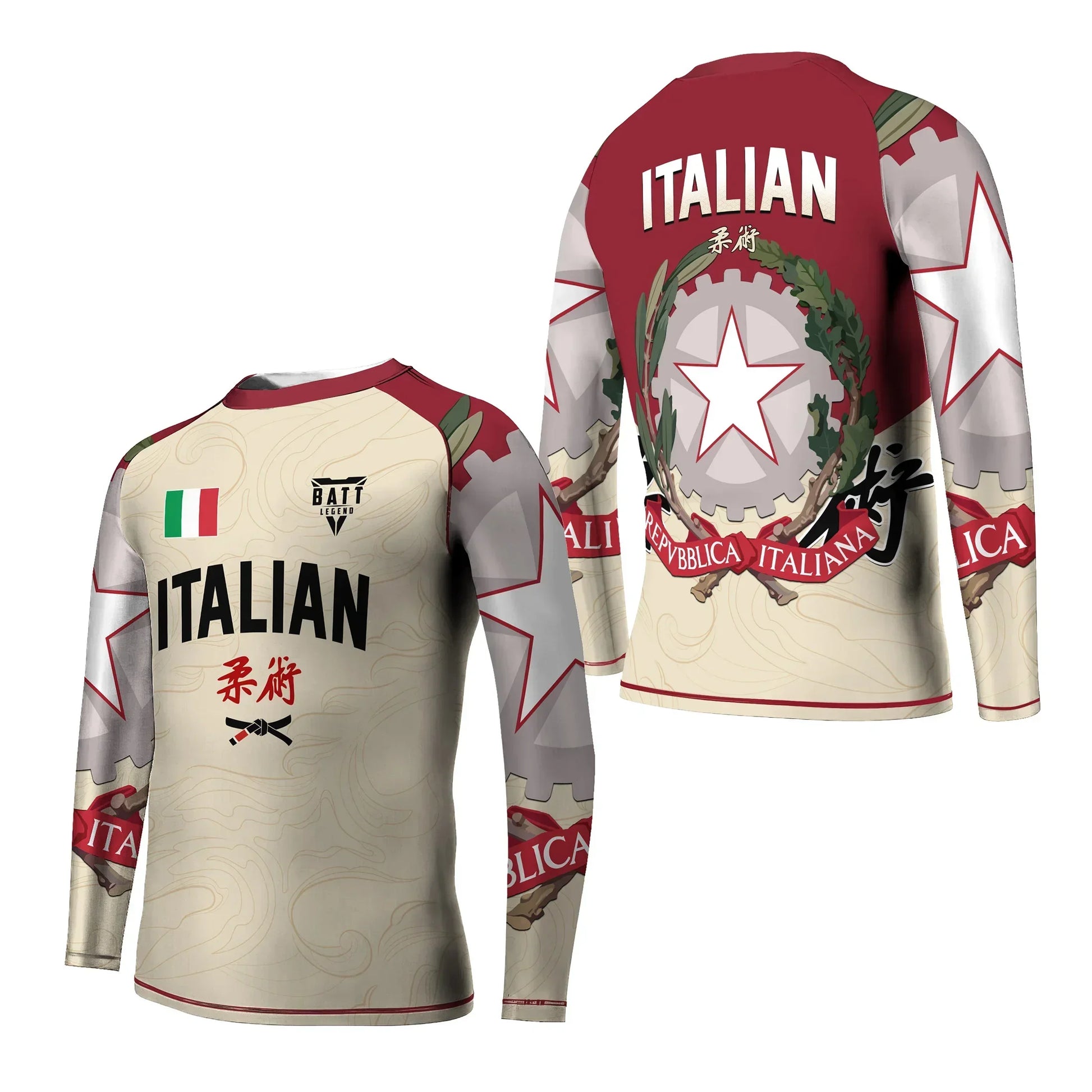 Crest of Italia Kids Rash Guard